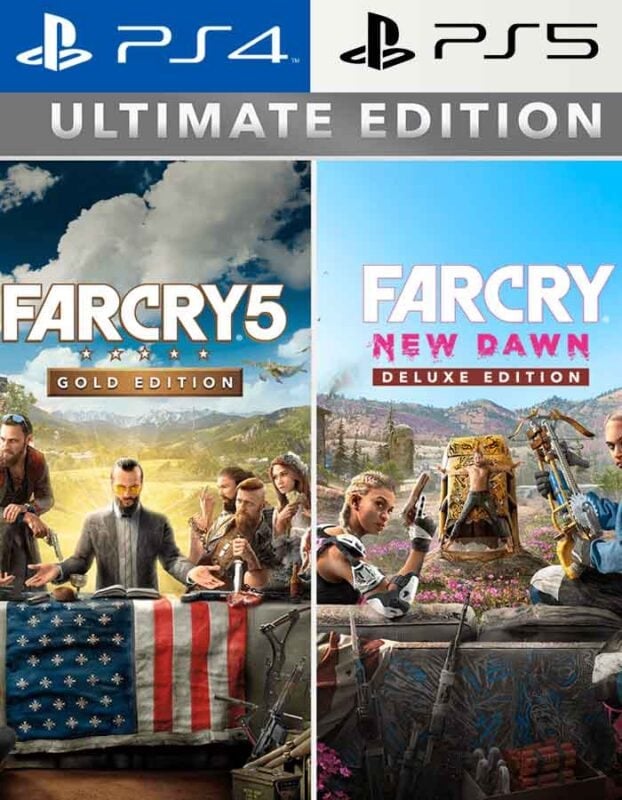 Far Cry® 5 + Far Cry® New Dawn Ultimate Edition | PS4 – PS5